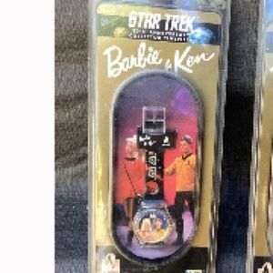 Star Trek 30th Anniversary Barbie & Ken timepiece 1996 Mattel Collector Edition